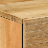 Sideboards 2 pcs Brown 60x33x75 cm Solid Wood Mango 3310004