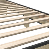 Bed Frame without Mattress Sonoma Oak 75x190 cm Small Single 845658