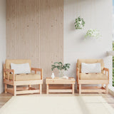 Garden Chairs 2 pcs Solid Wood Pine 825387