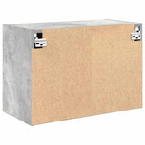 Garage Wall Cabinet Concrete Grey Engineered Wood 860649