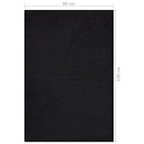 Doormat Black 80x120 cm 331597