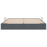 Storage Bed with Headboard Dark Grey 180 x 200 cm Velvet 3370128