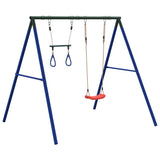 Outdoor Swing Set with Swing and Trapeze 3283586