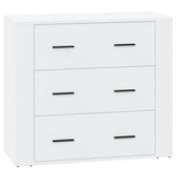 Sideboards 3 pcs White Engineered Wood 3185423
