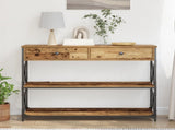 Console Table Old wood 100 x 28 x 75 cm 863527