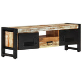 TV Cabinet 120x30x40 cm Solid Wood Reclaimed 338223