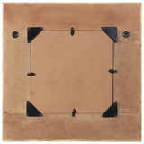 Wall Mirror Solid Reclaimed Wood 60x60 cm 246417