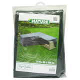 ZNTS Nature Garden Furniture Cover for L-shaped longers 250x90x90 cm 407081