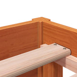 Day Bed without Mattress Wax Brown 80x200 cm Solid Wood Pine 844477