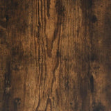 ZNTS 2 Piece Bathroom Cabinet Set Smoked Oak Engineered Wood 3214341