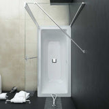 Bi-Folding Shower Enclosure ESG 120x68x130 cm 144676