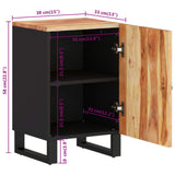 Bathroom Cabinet 38x33x58 cm Solid Wood Acacia 351995