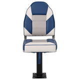2 Piece Foldable Boat Seat Set High Backrest 3284327