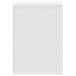 ZNTS Corner Chest of Drawers White 60x41x58 cm Engineered Wood 852843