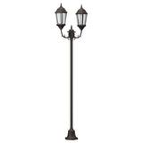 Garden Light Bronze 68 x 20 x 235 cm Aluminium and Glass 42000344