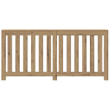 Radiator Cover Artisian Oak 175x20x82 cm Engineered Wood 852761