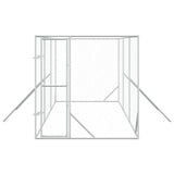 Outdoor Dog Kennel Silver 2x6x2 m Galvanised Steel 3190452