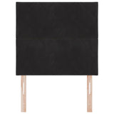 Headboard Height Adjustable with Headboard Black 100 cm Velvet 3337908