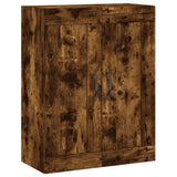 Wall Mounted Cabinets 2 pcs Smoked Oak Engineered Wood 3198014