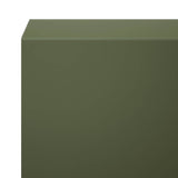 Garden Cover Profile 20 pcs 100 x 5 x 5 cm Steel Olive Green 8013001