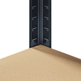 5-Layer Corner Shelf Anthracite Steel&Engineered Wood 4016965