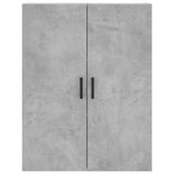 Highboard Concrete Grey 69,5x34x180 cm Engineered Wood 3196015