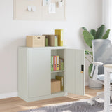 File Cabinet Light Grey 79x40x90 cm Steel 339733