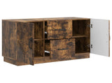Sideboard Smoked Oak 89 x 34.5 x 57 cm Engineered Wood 895350