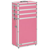 Make-up Trolley Aluminium Pink 91813