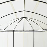 ZNTS Gazebo Cream White 530x350x265 cm 42138