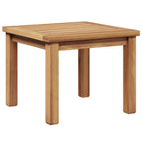 Coffee Table Brown 45 x 45 x 36 cm Solid Teak Wood 42002297