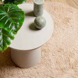 Shaggy Rug High Pile NAVARRA Beige 200x200 cm Polyester 4102917
