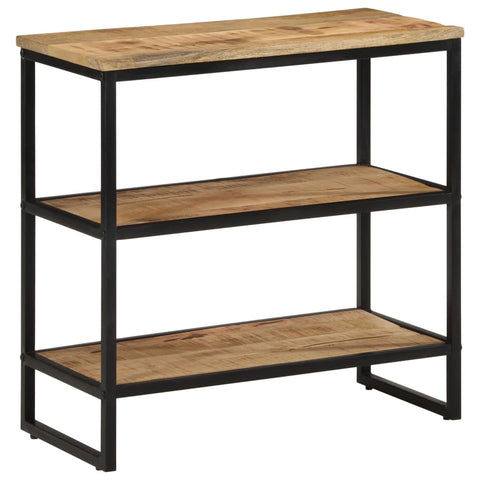 Console Table 70x35x70 cm Solid Rough Wood Mango 374074