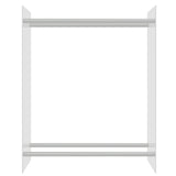 Firewood Rack Transparent 80x35x100 cm Tempered Glass 327469