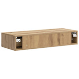 Wall-Mounted Side Table Artisan Oak 87.5 x 34.5 x 17 cm 899354