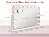 14 LED bulb Tabletop Makeup Mirror, with Adjustable Settings T3398P340954