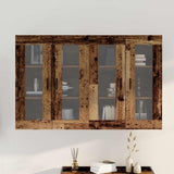 Wall Mounted Cabinets 2 pcs Old wood 69.5 x 34 x 90 cm 3394581