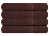 Bath Towels "FROGN" 4 pcs Brown 100x150 cm 360 gsm 136765