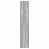 Bookcases 2 pcs Stackable Grey Sonoma 30x30x80 cm Engineered Wood 858814