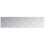 ZNTS Aluminium Checker Plates 4 pcs Anti-Slip 80x20 cm 4104262