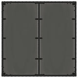 Garden Dining Set 5 pcs Black Poly Rattan 3365387