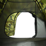 Camping Tent Dome 4-Person Camouflage Waterproof 4009620