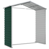 Garden Shed Green 191x130x198 cm Galvanised Steel 3188231