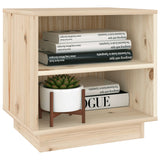 ZNTS Bedside Cabinets 2 pcs 40x34x40 cm Solid Wood Pine 813326