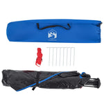 ZNTS Beach Tent 2-Person Azure Blue Quick Release Waterproof 4005299