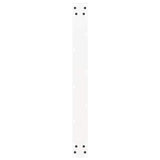 Dining Table Legs U-Shaped 3 pcs White 90x cm Steel 4013209