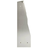 Retaining Wall 4 pcs 100 x 12 x 30 cm Stainless Steel Silver 3449034
