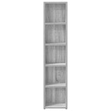 CD Cabinets 2 pcs Grey Sonoma 21x16x93.5 cm Engineered Wood 815319