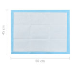 Pet Training Pads 400 pcs 60x45 cm Non Woven Fabric 170759