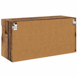 TV Wall Cabinet Old Wood 80 x 30 x 40 cm Engineered Wood 882977